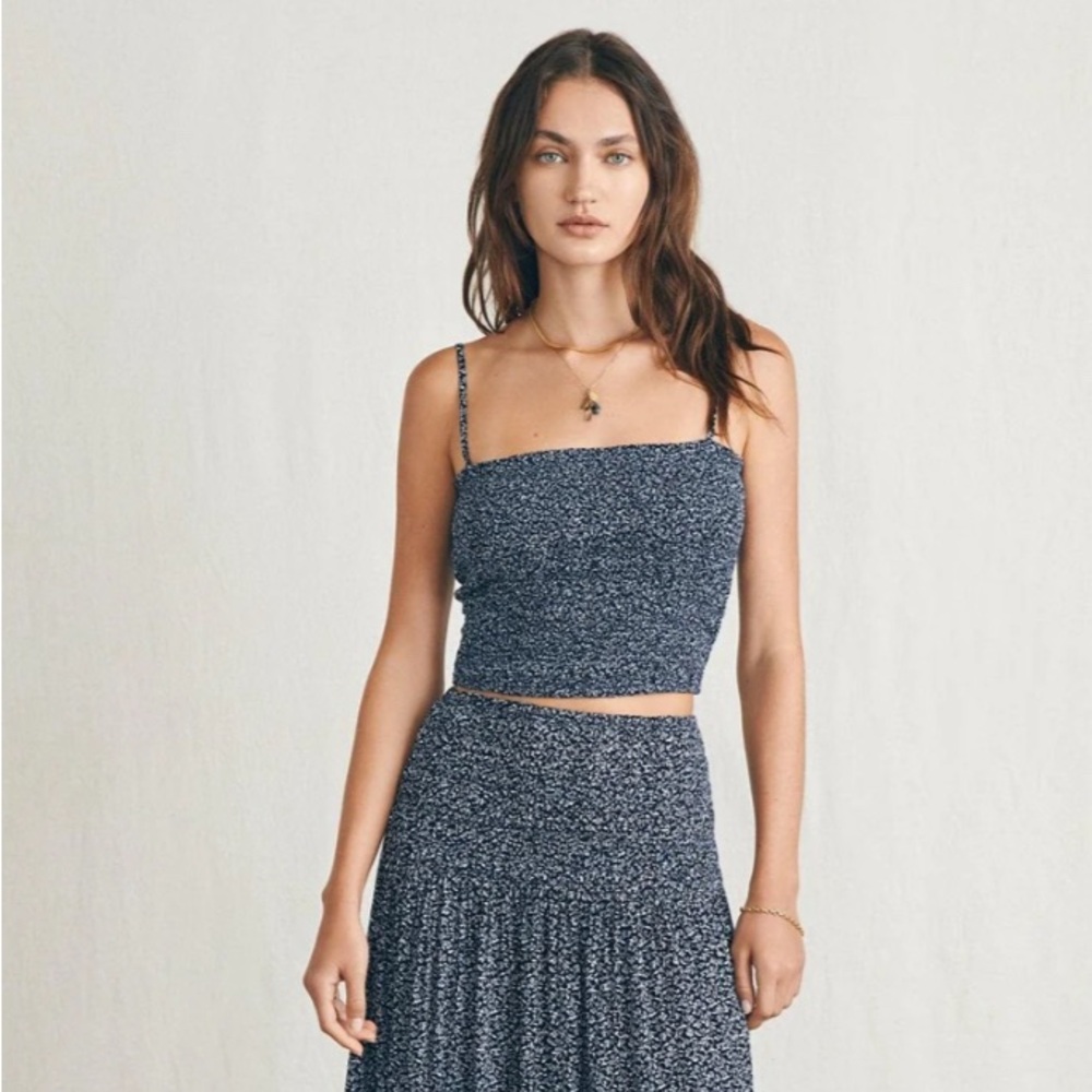 Faherty Allissee top and skirt